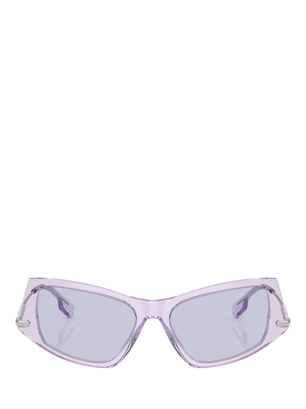 Burberry BE4408 Women's Cat's Eye Sunglasses - view 2, Lilac