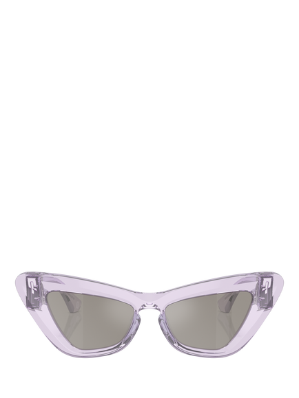 Burberry BE4421U Women's Cat's Eye Sunglasses - view 2, Violet/Silver