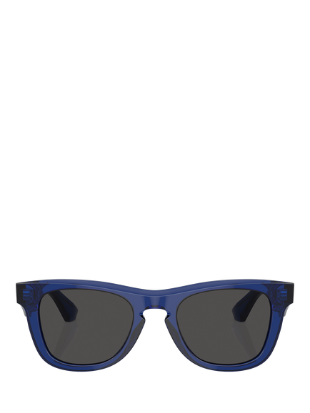 Burberry BE4426 Men's Square Sunglasses, Blue/Grey - view 2, Blue/Grey