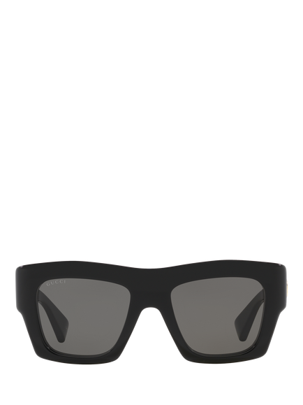 Gucci 0GC002187 Square Sunglasses - view 2, Black