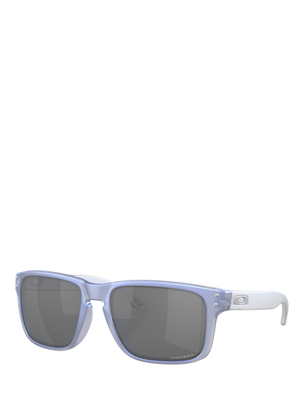 Oakley OO9102 Men's Rectangular Sunglasses, Dark Matte Stonewash Opaline, Dark Matte Stonewash Opaline
