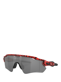 Oakley OO9208 Men's Irregular Sunglasses, Red Tiger/Grey, Red Tiger/Grey