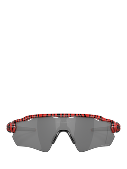 Oakley OO9208 Men's Irregular Sunglasses, Red Tiger/Grey - view 2, Red Tiger/Grey