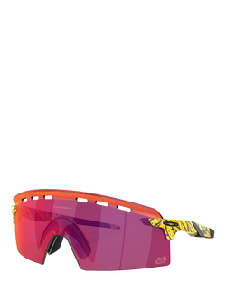 Oakley OO9235 Men's Irregular Sunglasses, Tdf Splatter, Tdf Splatter