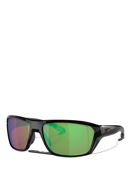 Oakley OO9416 Men's Rectangular Sunglasses, Polished Black, Polished Black
