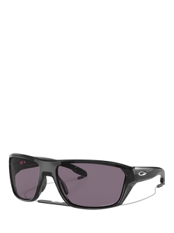 Oakley OO9416 Men's Rectangular Sunglasses, Black Ink, Black Ink