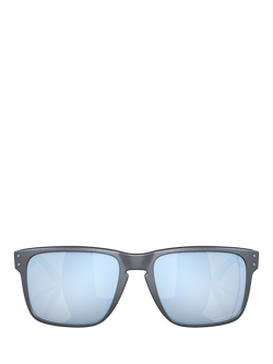 Oakley OO9417 Men's Rectangular Sunglasses, Blue Steel - view 2, Blue Steel