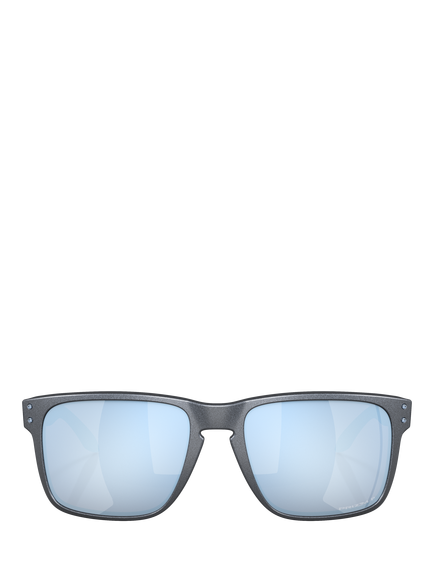 Oakley OO9417 Men's Rectangular Sunglasses, Blue Steel - view 2, Blue Steel
