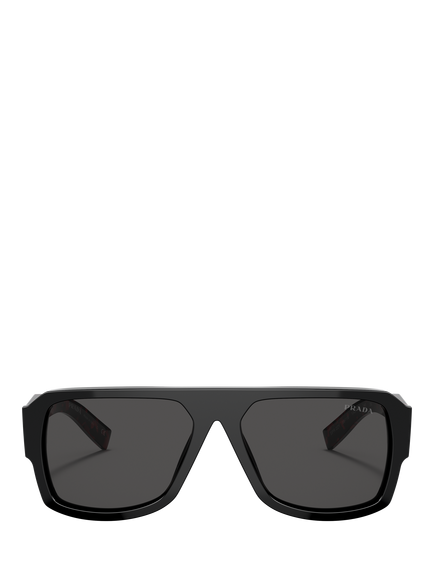Prada PR 22YS Men's Aviator Sunglasses - view 2, Black