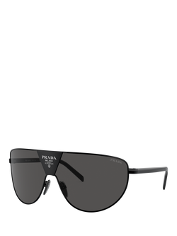 Prada PR 69ZS Men's Aviator Sunglasses, Black