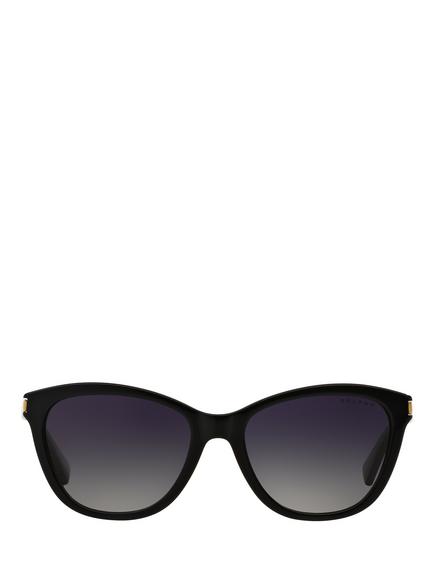 Ralph Lauren RA5201 Women's Polarized Sunglasses, Shiny Black/Grey - view 2, Shiny Black/Grey