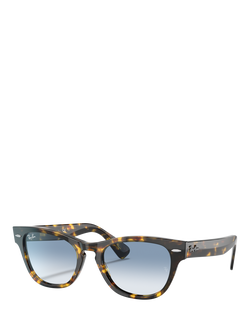 Ray-Ban RB2201 Unisex Laramie Gradient Sunglasses, Yellow Havana, Yellow Havana