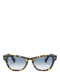 Ray-Ban RB2201 Unisex Laramie Gradient Sunglasses, Yellow Havana - view 2, Yellow Havana