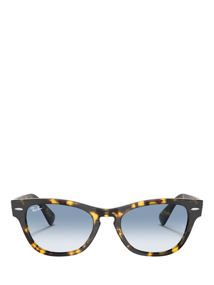 Ray-Ban RB2201 Unisex Laramie Gradient Sunglasses, Yellow Havana - view 2, Yellow Havana