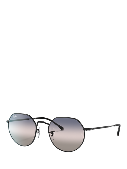 Ray-Ban RB3565 Unisex Jack Gradient Sunglasses, Black, Black