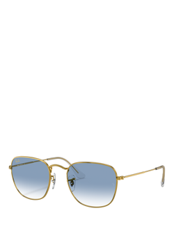 Ray-Ban RB3857 Unisex Frank Gradient Sunglasses, Gold, Gold