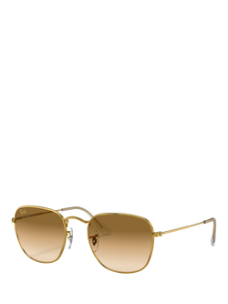 Ray-Ban RB3857 Unisex Gradient Sunglasses, Gold, Gold
