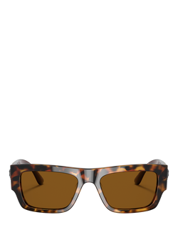 Versace VE4416U Men's D-Frame Sunglasses, Havana - view 2, Havana