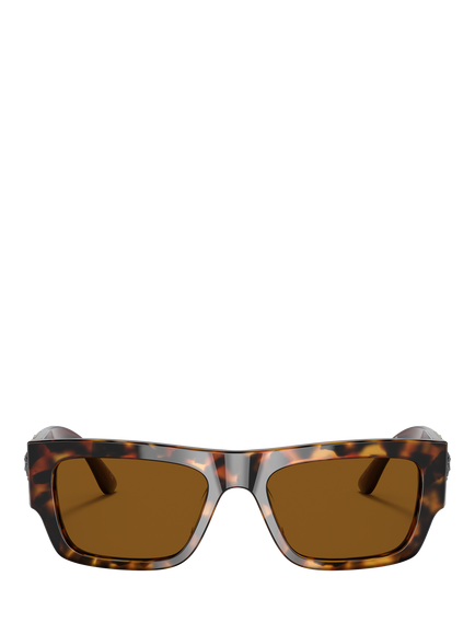 Versace VE4416U Men's D-Frame Sunglasses, Havana - view 2, Havana
