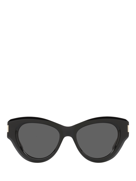 Yves Saint Laurent YS000350 Women's Cat Eye Sunglasses, Black - view 2, Black