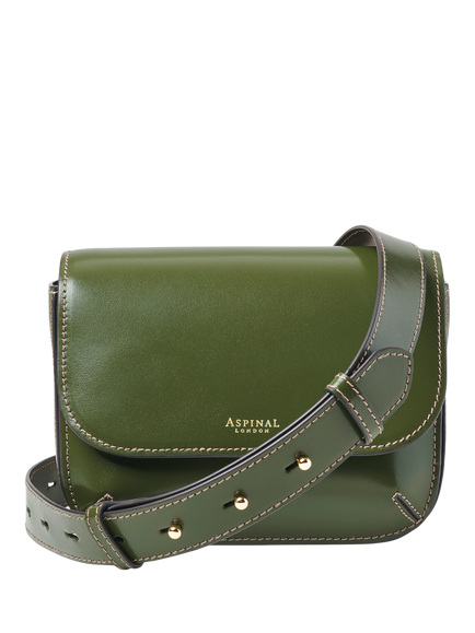 Aspinal of London Ella Crossbody Bag, Moss Green, Moss Green