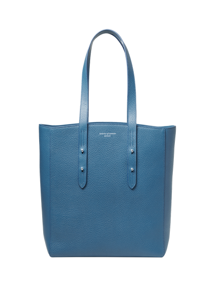 Aspinal of London Essential Leather Tote Bag, Topaz