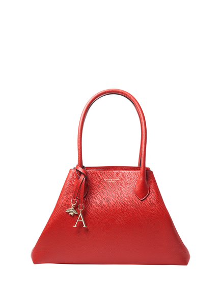 Aspinal of London Large Paris Bag, Cardinal Red