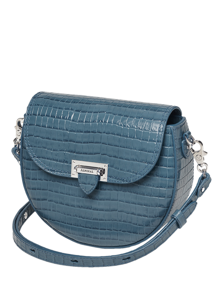 Aspinal of London Portobello Crossbody Bag - view 2, Topaz