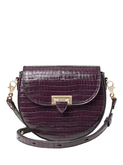 Aspinal of London Portobello Crossbody Bag, Fig
