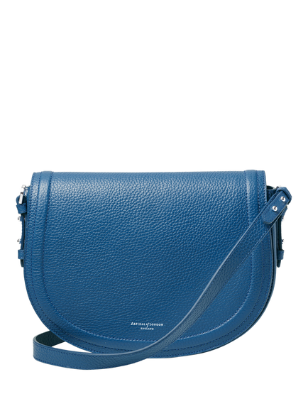 Aspinal of London Stella Satchel Crossbody Bag, Topaz