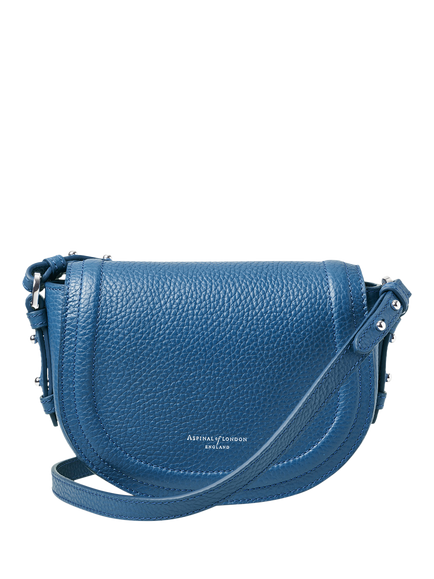 Aspinal of London Small Stella Satchel Crossbody Bag, Topaz