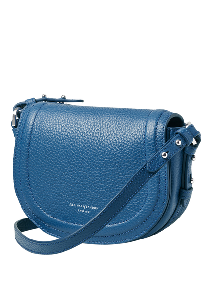 Aspinal of London Small Stella Satchel Crossbody Bag - view 2, Topaz
