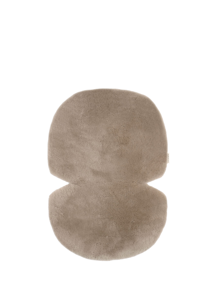 BINIBAMBA Sheepskin Newborn Baby Pram/Basket Liner, Toast, Toast