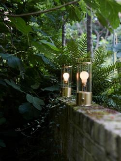 tala The Muse 2.0 Portable Rechargeable Outdoor Table Lamp, Solid Brass - view 2, Solid Brass