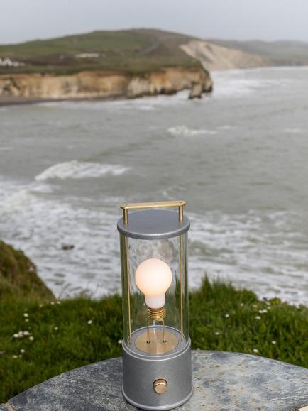 tala The Rugged Muse 2.0 Portable Rechargeable Outdoor Table Lamp, Raw Aluminium - view 2, Raw Aluminium
