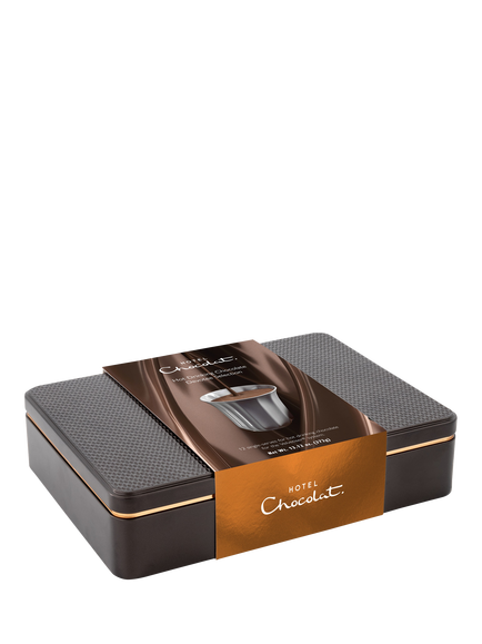 Hotel Chocolat Devotee Hot Chocolate Selection Tin, 370g, Multi