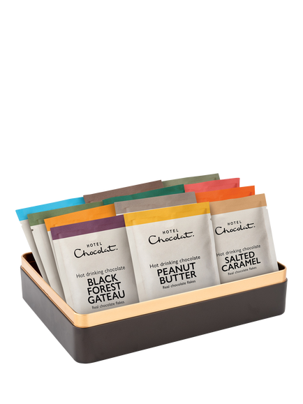 Hotel Chocolat Devotee Hot Chocolate Selection Tin, 370g - view 2, Multi