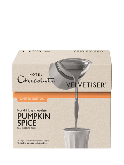 Hotel Chocolat Pumpkin Spice Hot Chocolate Sachets, 310g, Multi