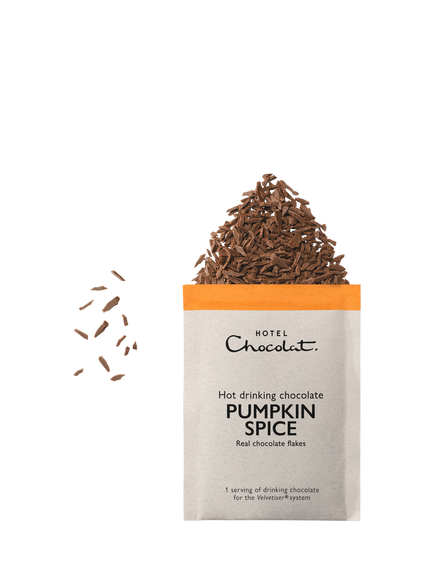 Hotel Chocolat Pumpkin Spice Hot Chocolate Sachets, 310g - view 2, Multi
