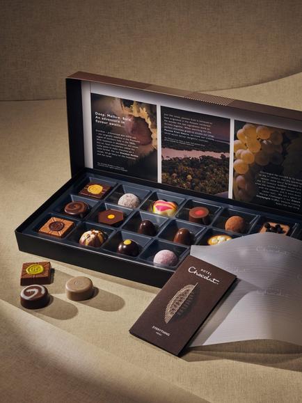 Hotel Chocolat Everything Chocolate Box 18-Piece, 210g - view 2, Multi
