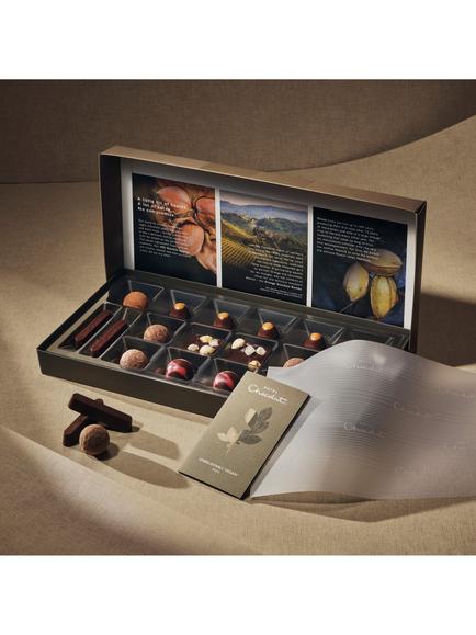 Hotel Chocolat Unbelievably Vegan Chocolate Box, 18 Piece, 175g - view 2, Multi