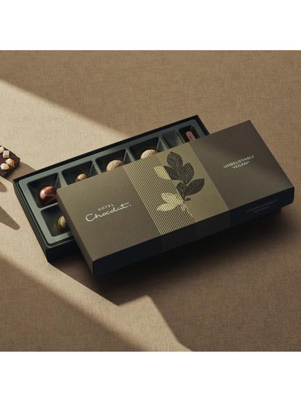 Hotel Chocolat Unbelievably Vegan Chocolate Box, 9 Piece, 87g - view 2, Multi