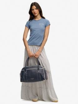 Superdry Vintage Bowling Bag - view 2, Eclipse Navy