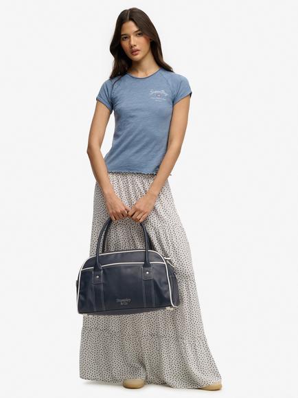Superdry Vintage Bowling Bag - view 2, Eclipse Navy