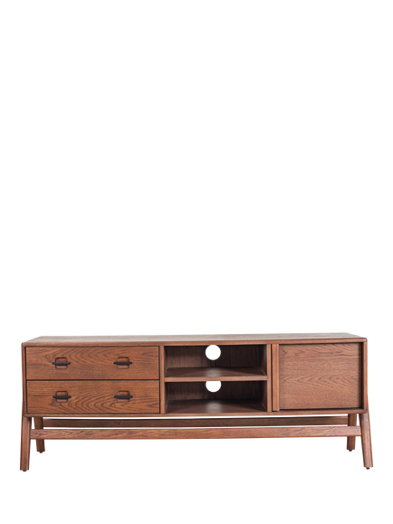 G Plan Chiltern Media Storage Unit, Warm Oak, Natural