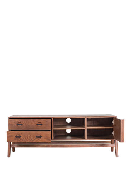 G Plan Chiltern Media Storage Unit, Warm Oak - view 2, Natural