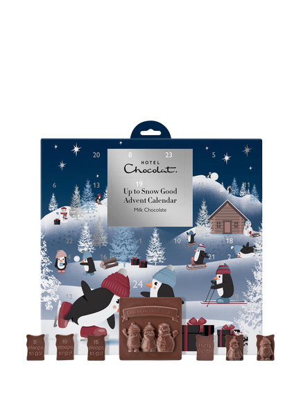 Hotel Chocolat Up to Snow Good Advent Calendar, 110g, Multi