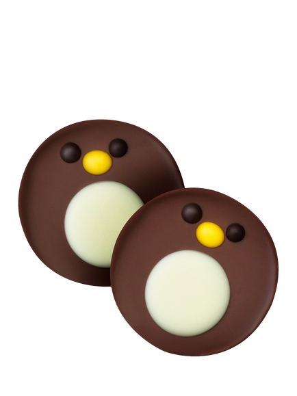 Hotel Chocolat A Dozen Portly Penguins, 110g - view 2, Multi