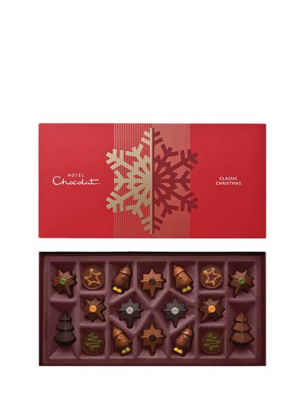 Hotel Chocolat Classic Christmas Selection, 210g, Multi