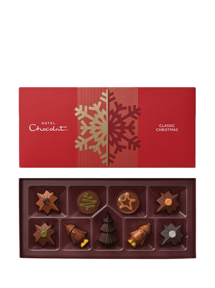 Hotel Chocolat Classic Christmas Selection, 105g, Multi